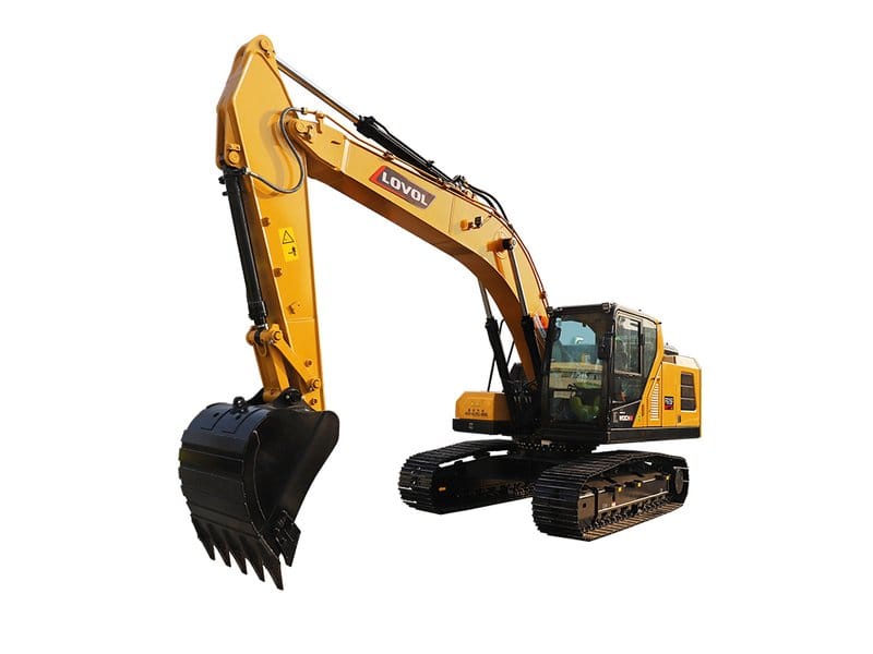 Escavadeira Lovol FR215F, 21,6 toneladas, motor Weichai