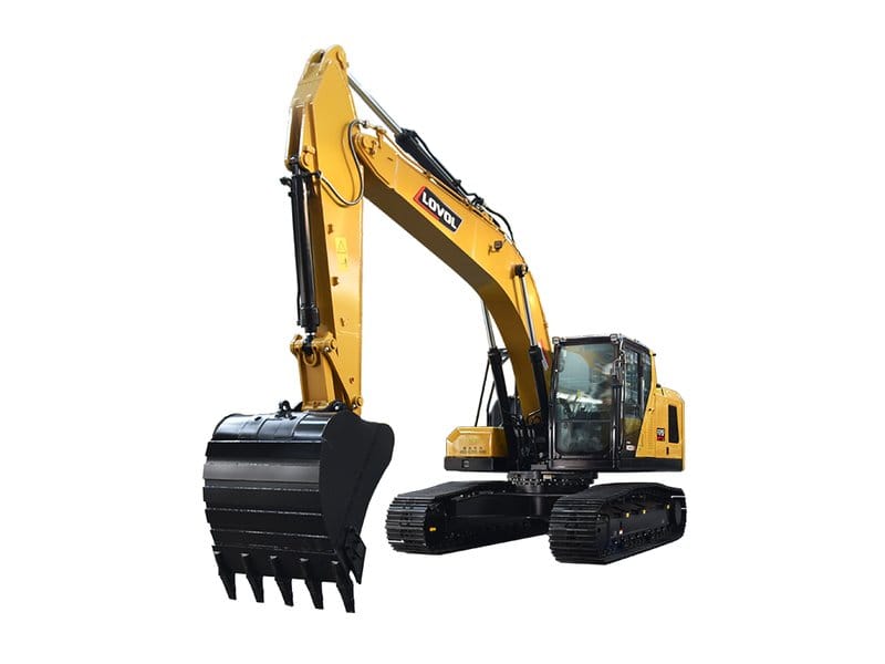 Escavadeira Lovol FR245F, 24 toneladas, 6 cilindros turbo