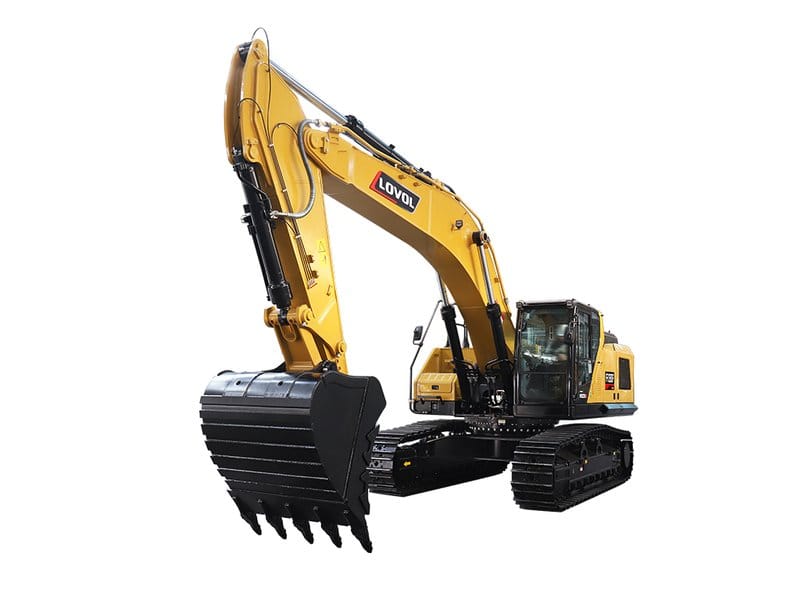 Escavadeira Lovol FR375F, 37 toneladas, concorrente de 36t